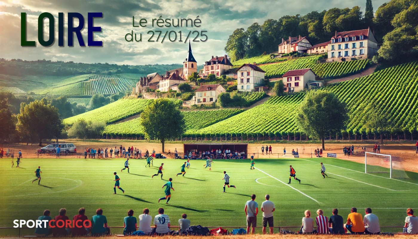 Loire : Football Amateur, Le résumé de la semaine (27/01/2025)