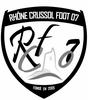 logo Rhone Crussol Foot 07